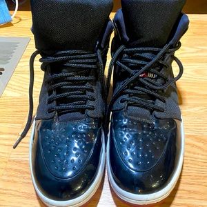 Size 14 Black and Red Retro Jordans